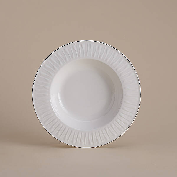 Korkmaz Viyana Collection 53 Parça Platin Yemek Takımı A9872 - 3