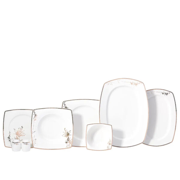 Korkmaz Zena Collection 28 Parça Yemek Takımı A8088 - Korkmaz