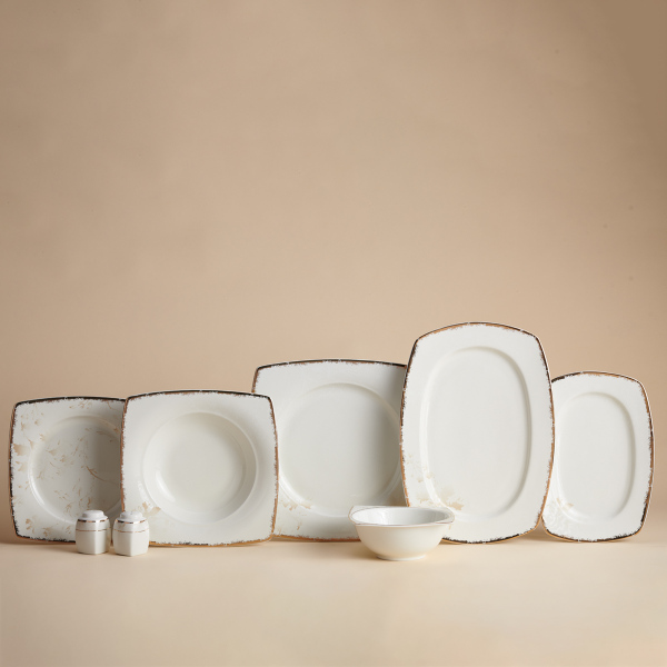 Korkmaz Zena Collection 28 Parça Yemek Takımı A8089 - 1