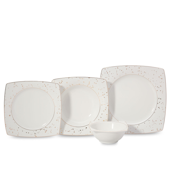 Korkmaz Zena Collection 60 Parça Yemek Takımı A8091 - 1