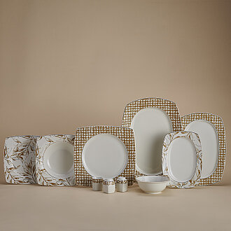 Korkmaz Zena Collection 60 Parça Yemek Takımı A8092 - Korkmaz