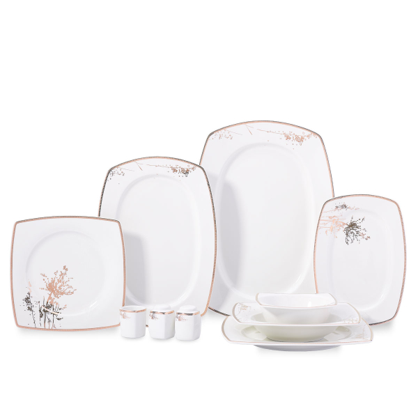 Korkmaz Zena Collection 60 Parça Yemek Takımı A8093 - 1