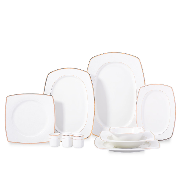 Korkmaz Zena Collection 60 Parça Yemek Takımı A8097 - 1