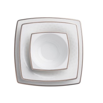 Korkmaz Zena Collection 60 Parça Yemek Takımı A8078 - Korkmaz (1)