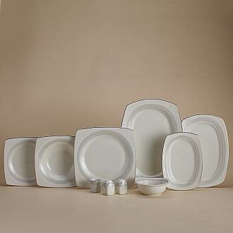 Korkmaz Zena Collection 60 Parça Yemek Takımı A8080 - Korkmaz