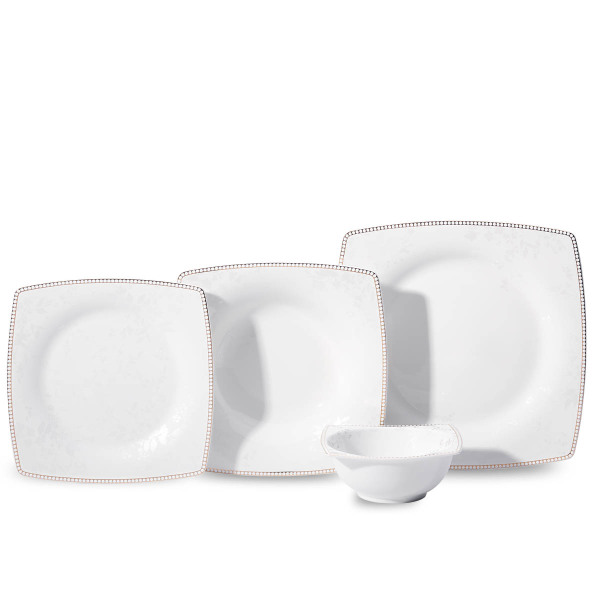 Korkmaz Zena Collection 60 Parça Yemek Takımı A8081 - 1