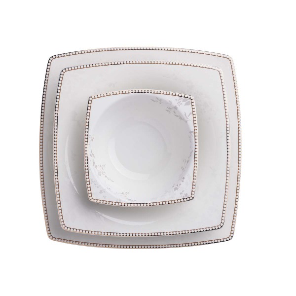 Korkmaz Zena Collection 60 Parça Yemek Takımı A8081 - 2