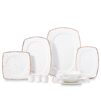 Korkmaz Zena Collection 60 Parça Yemek Takımı A8090 - Korkmaz