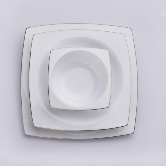 Korkmaz Zena Collection Gold 28 Parça Yemek Takımı A8087 - 2