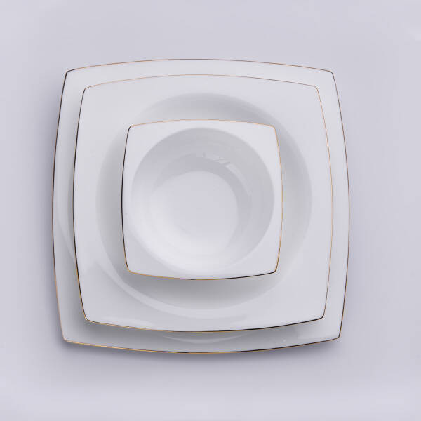 Korkmaz Zena Collection Gold 28 Parça Yemek Takımı A8087 - 2