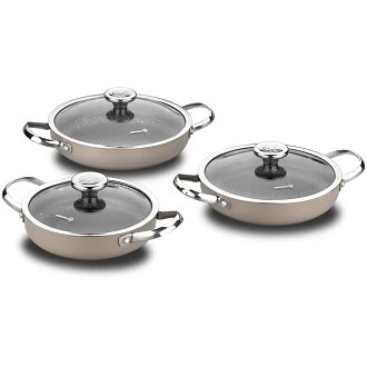 Korkmaz Zeta 6 Parça Bej Omlet Set A1356 - Korkmaz